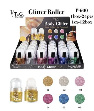 GLITTER ROLLER TANGO C/24PCS