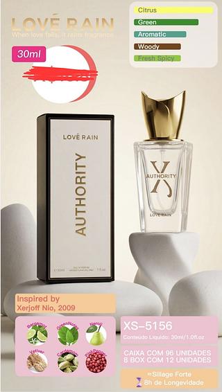 PERFUME 30ML LOVE RAIN C/12PCS