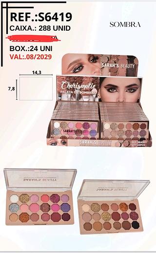 PALETA DE SOMBRAS SARAHS BEAUTY C/24PCS