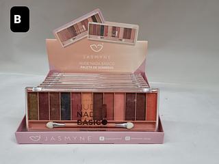 PALETA DE SOMBRAS NUDE NADA BASICO C/12PCS