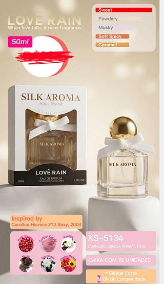 PERFUME LOVE RAIN 50ML C/6PCS