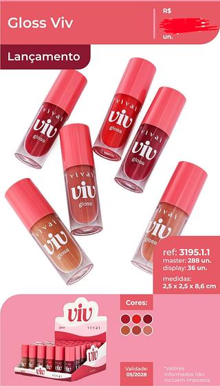 GLOSS VIVI VIVAI C/36PCS