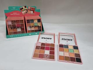 EUFORIA PALETA DE SOMBRAS JASMYNE C/12PCS