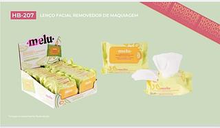 LENCOS FACIAL REMOVEDOR DE MAQUIAGEM MELU RUBY ROSE C/12PCS