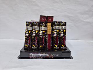 LIP TINT METALIZADO MAX LOVE C/36PCS