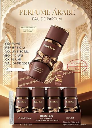 PERFUME BOBBI RARA 30ML C/12PCS
