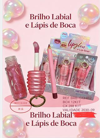 LIP GLOSS +LIP LINER BOBBI RARA C/12PCS
