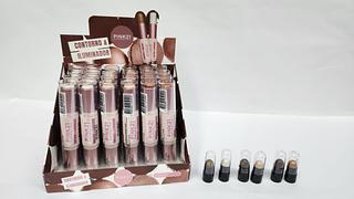 CONTORNO E ILUMINADOR BASTAO PINK 21 C/24PCS