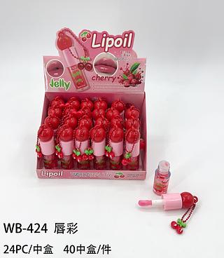 LIP GLOSS CEREJA C/24PCS