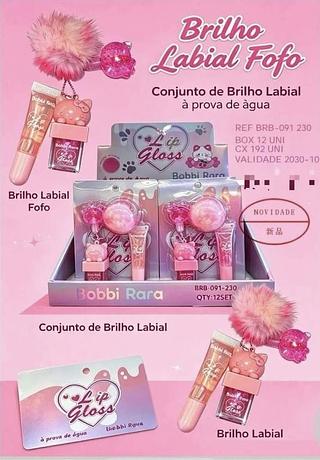 BRILHO LABIAL FOFO C/12PAS BOBBI RARA