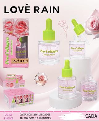 SERUM FACIAL PRO-COLLAGEN LOVE RAIN C/12PCS