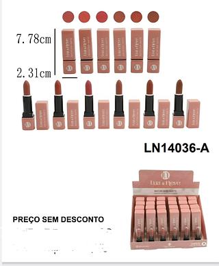 BATOM SEMI MATTE LUA NEVE C/24PCS