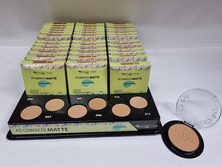 PO COMPACTO MATTE A PROVA D AGUA MAX LOVE C/30PCS