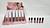 GLOSS COM BRILHO SARAHS BEAUTY C/24PCS