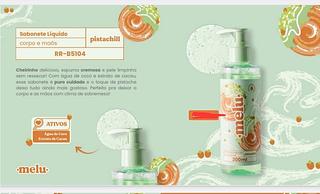 Sabonete Liquidi Corpo e Maos C/12PCS MELU RUBY
