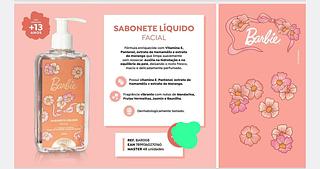 Sabonete Liquido Facial Barbie C/12PCS Fenzza