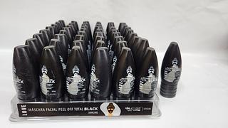 MASCARA PEEL OFF BLACK 50G MAX LOVE C/48PCS
