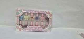 ESMALTE RASGABLE LOVE RAIN C/12PCS