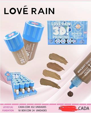 BASE LIQUIDO 3D LOVE RAIN C/24PCS