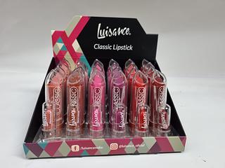 CLASSIC LIPSTICK LUISANCE C/24PCS