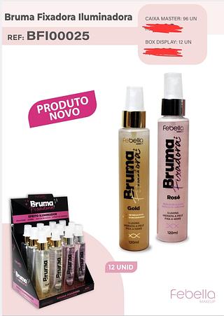 BRUMA FIXADOR ILUMINADOR FEBELLA C/12PCS