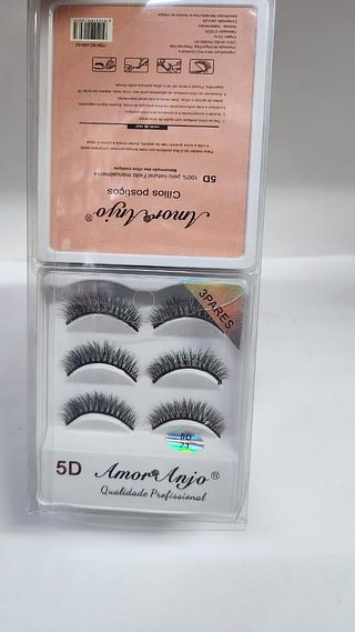 CILIOS AMOR ANJO 3 PAR C/12PCS