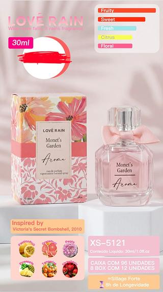 PERFUME 30ML LOVE RAIN C/12PCS