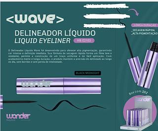 DELINEADOR LIQUIDO WAVE SONDER RUBY ROSE C/24PCS