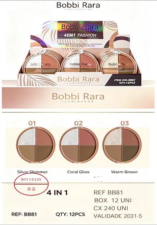 BLUSH ILUMINADOR CONRTORNO BOBBI RARA C/12PCS