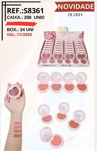 BLUSH CORACAO C/24PCS SARAH,S