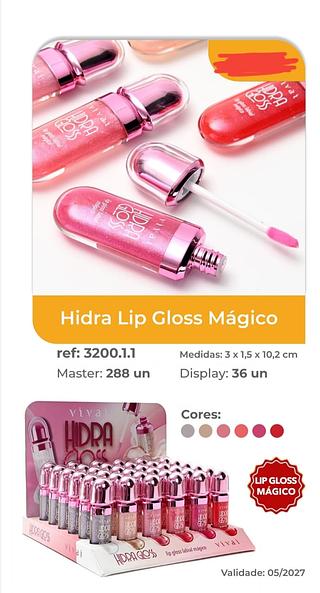 HIDRA LIP GLOSS MAGICO VIVAI C/36PCS