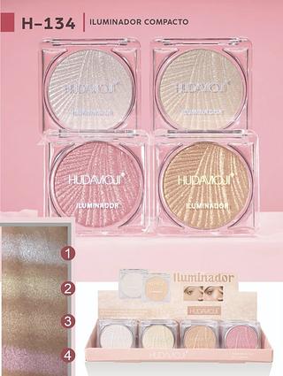 ILUMINADOR COMPACTO HUDAMOJI C/24PCS