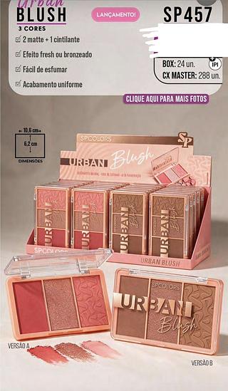 TRIO DE BLUSH SP COLORS C/24CPS