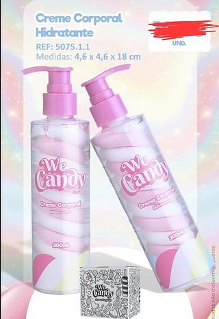 CREME CORPORAL WE CANDY VIVAI C/12PCS