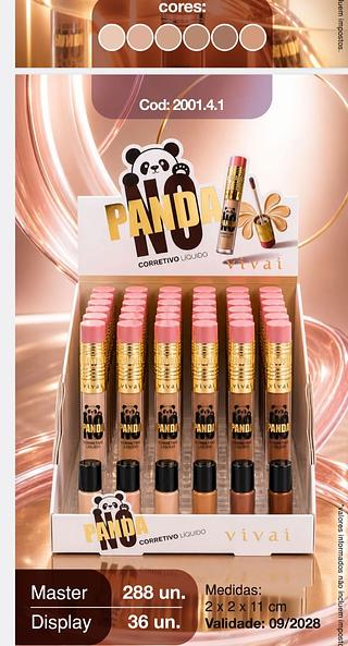 corretivo no panda vivai c/36pcs