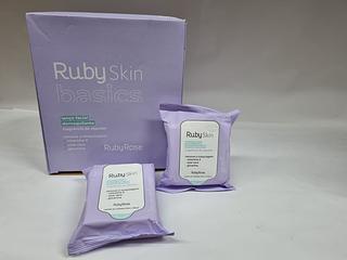 LENCOS DEMAQUILANTE BASICS RUBY ROSE C/12PCS