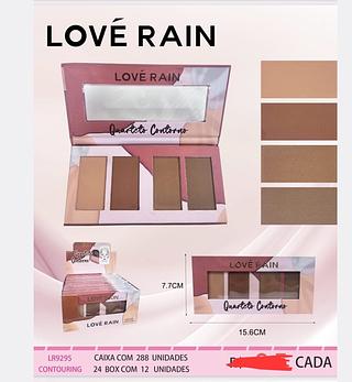 PALETA DE CONTORNO LOVE RAIN C/12PCS
