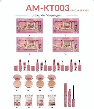 ESTOJO DE MAQUIAGEM AMOR ANJO C/6PCS