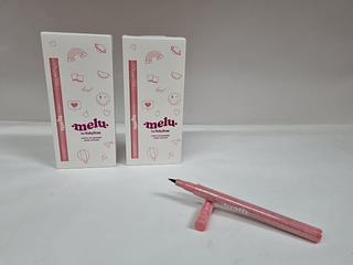 CANETA DELINEADORA LONOA DURACAO MELU RUBY ROSE C/12PCS
