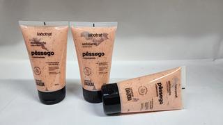 ESFOLIANTE ROSTO E CORPO PESSEGO LABOTRAT C/12PCS