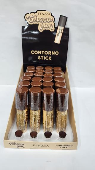 CONTORNO STICK CHOCO FUN FENZZA C/24PCS