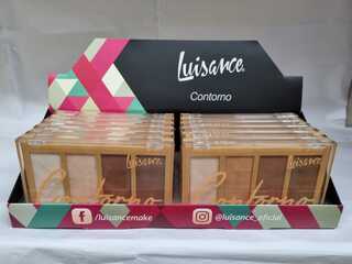 paleta de contorno luisance /12pcs