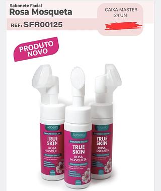 SABONETE FACIAL ROSA MOSQUETA FEBELLA C/12PCS