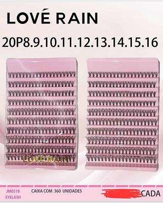 CILIOS TUFILHO 20P LOVE RAIN C/12PCS