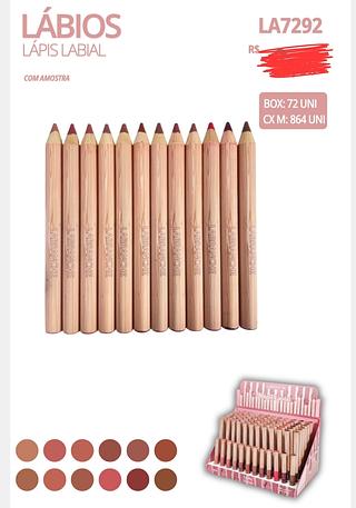 LAPIS LABIAL LABRANCHE C/72PCS