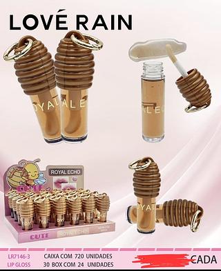 LIP GLOSS LOVE RAIN C/24PCS