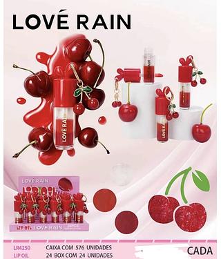 LIP OIL CEREJA LOVE RAIN C/24PCS