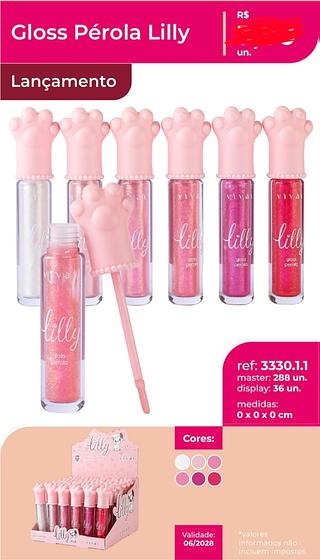 GLOSS PEROLA LILLY VIVAI C/36PCS