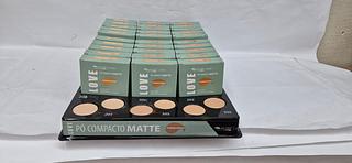 PO COMPACTO MATTE A PROVA D AGUA MAX LOVE C/30PCS