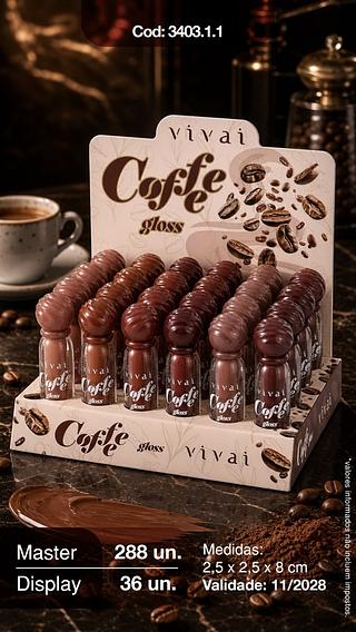GLOSS COFFEE VIVAI C/36PCS